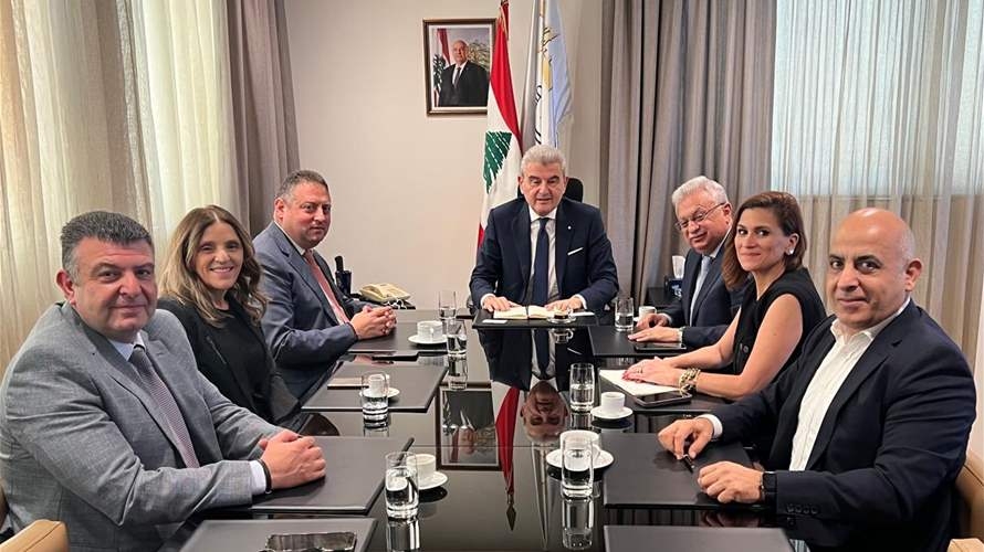 وزير الصناعة يبحث مع تجمع الشركات اللبنانية الأوضاع الإقتصادية وتحسين ظروف الأعمال والإستثمار
