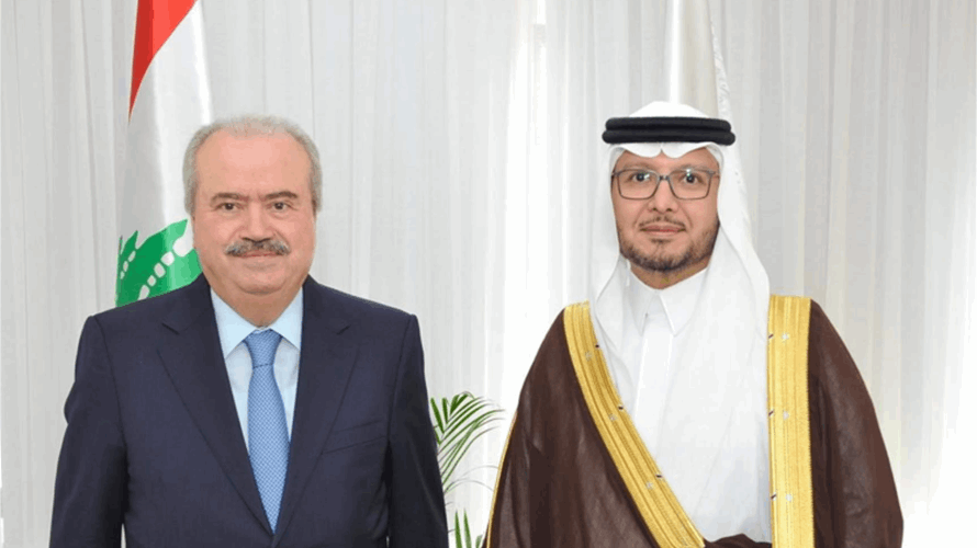 Lebanese Finance Minister meets Saudi Ambassador to discuss reform progress and bilateral ties