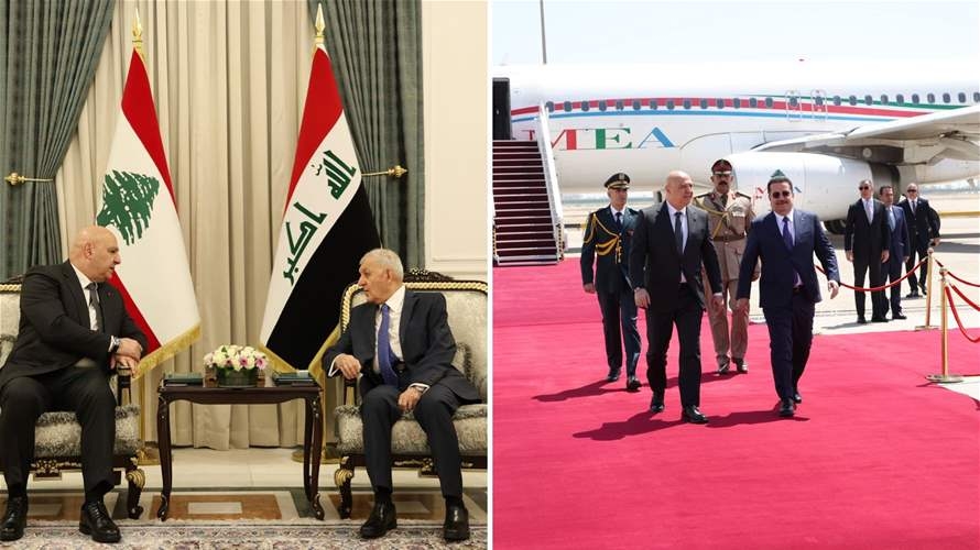 Years of support on the line: President Aoun's visit to Iraq deepens ties, thanks Baghdad for vital help
