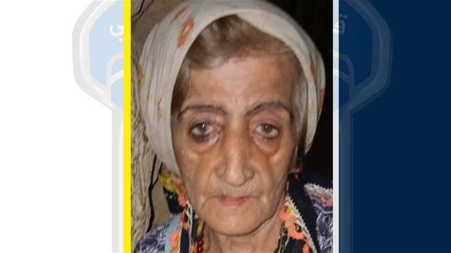 العثور على سيدة مسنة في كورنيش النهر... وقوى الأمن تعمّم صورتها