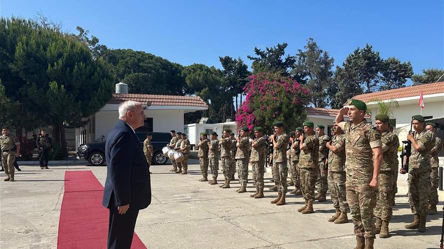 Lebanon's Defense Minister visits South Litani Sector to review Army-UNIFIL coordination