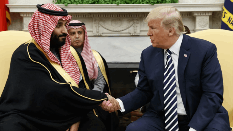 ولي العهد السعودي وترامب يبحثان التطورات في المنطقة