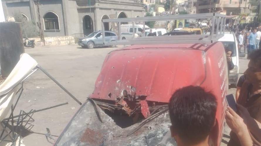 إصابة شخصين بجروح في غارة إسرائيلية استهدفت سيارة رابيد في ساحة بلدة بيت ليف