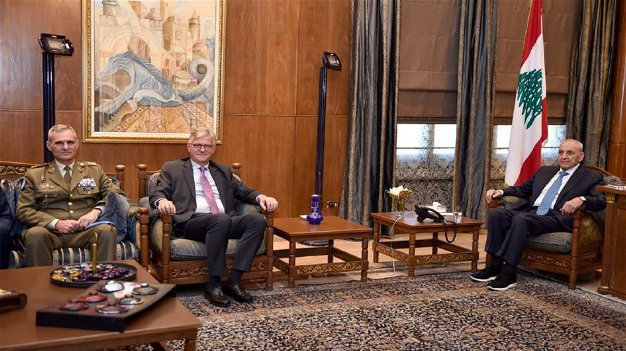 Speaker Berri meets UN Peacekeeping Chief, reaffirms Lebanon's commitment to UNIFIL mandate renewal