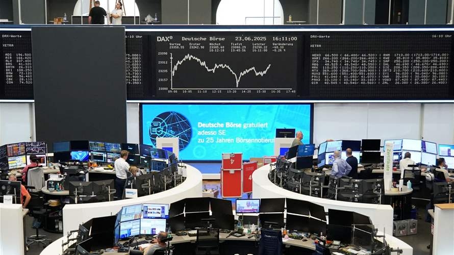 European stocks jump after Israel agrees Iran ceasefire