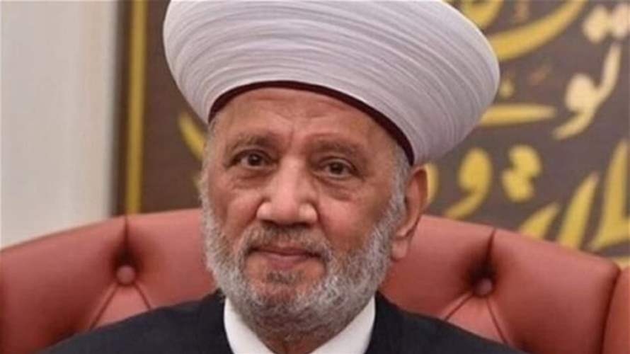 Lebanon's Grand Mufti set to meet Syria's president Saturday, LBCI sources confirm