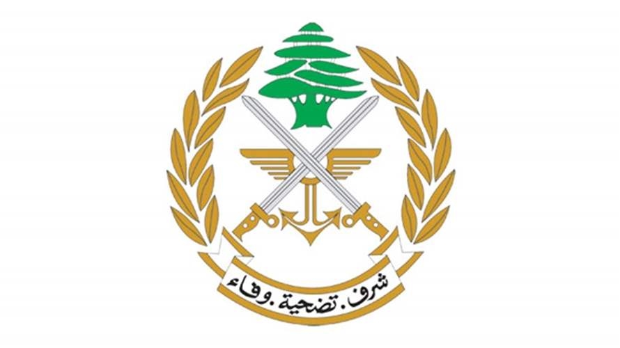 الجيش: توقيف 10 أشخاص في بلدة بتبيات - المتن الأعلى لحيازتهم أسلحة