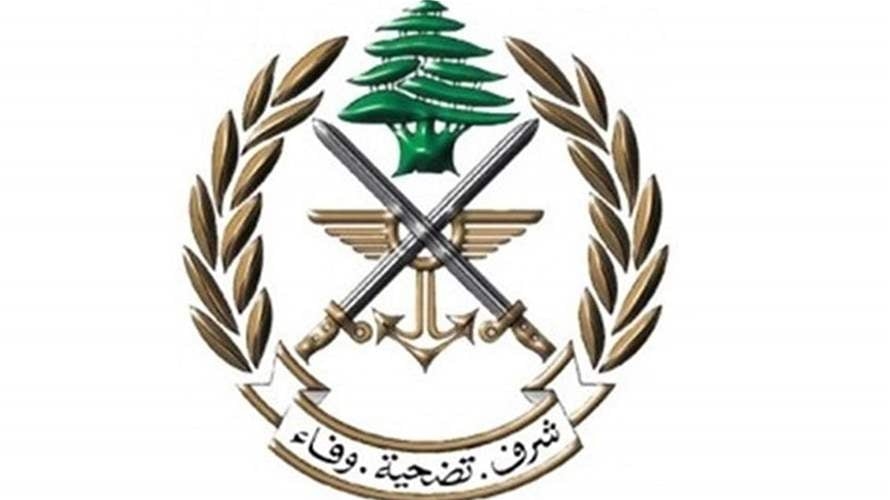 الجيش: توقيف مواطن في طرابلس بجرم إطلاق النار و90 سوريا لتجولهم بطريقة غير شرعية