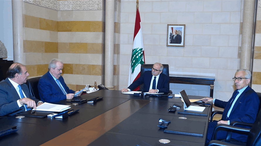 سلام بحث مع جابر والبساط وسعيد الاوضاع المالية واستقبل بلاسخارت وسفير تونس