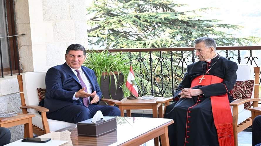 بهاء الحريري زار الراعي: لنعمل يدا بيد على احياء دولة المؤسسات