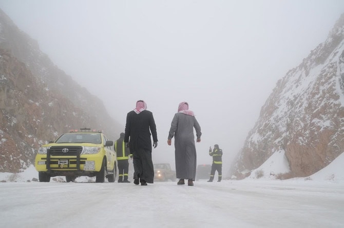 Saudi Arabia Witnesses Strongest Cold Wave This Year