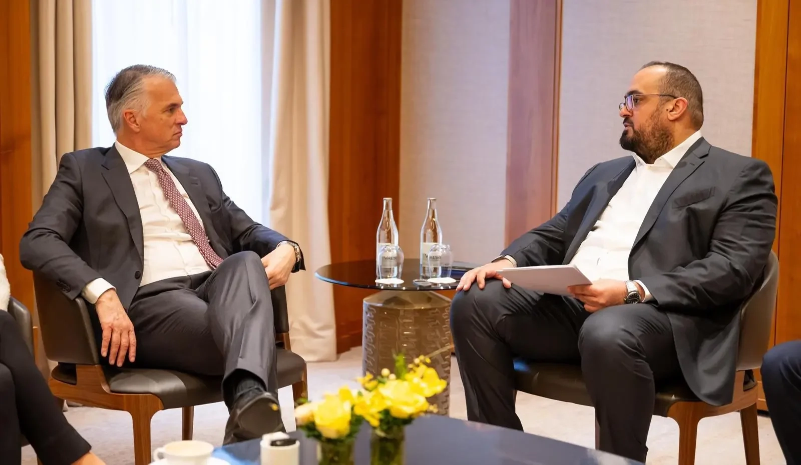 Economy Minister Meets Swiss Private Sector Leaders