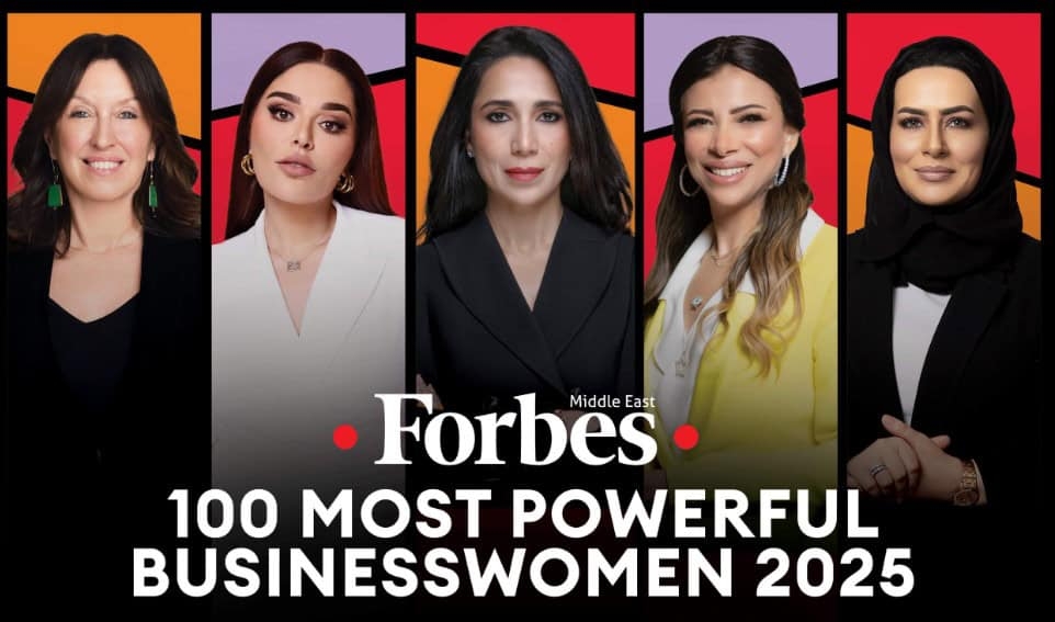 8 Saudi Businesswomen Shine on Forbes Middle East's 100 Most Powerful 2025