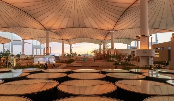 ‘AlMidhallah' Artistic Space Reimagines Islamic Garden at Islamic Arts Biennale