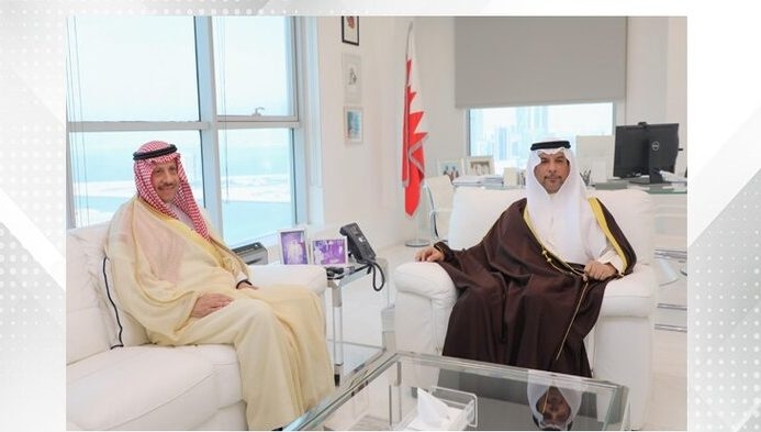 Bahraini Oil and Environment Minister Welcomes New Saudi Ambassador
