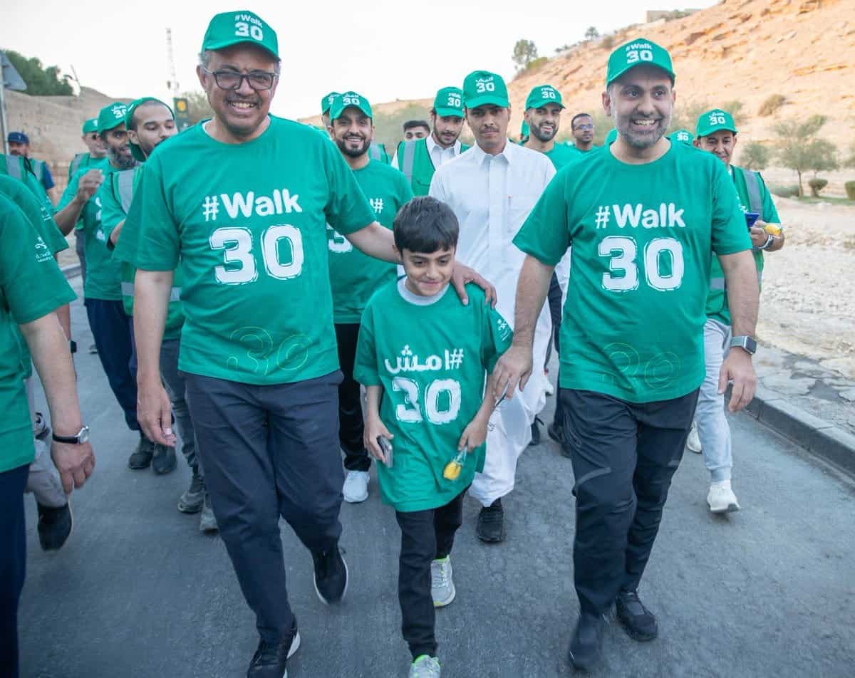 Saudi Health Ministry to Launch 5th Annual 'Walk 30' at Sports Boulevard