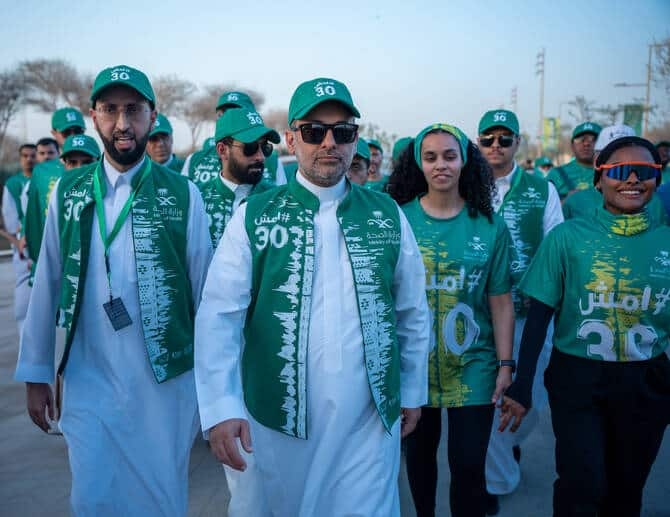 Stride into Health: Saudi Launches 'Walk 30' Public Fitness Drive