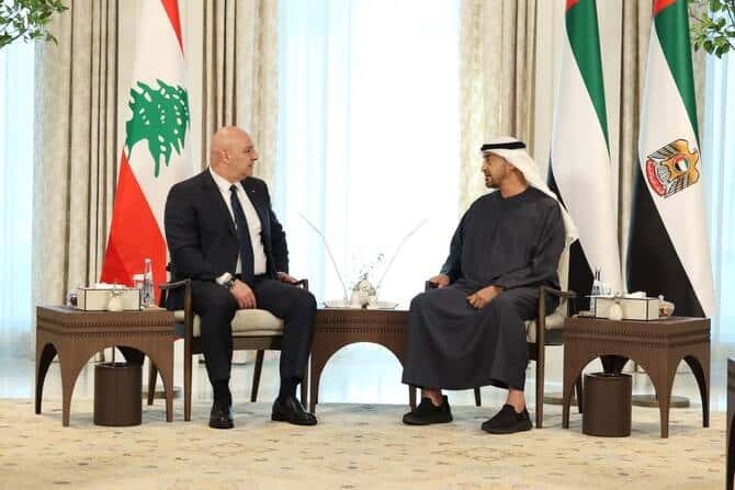 UAE, Lebanon Deepen Economic, Diplomatic Ties