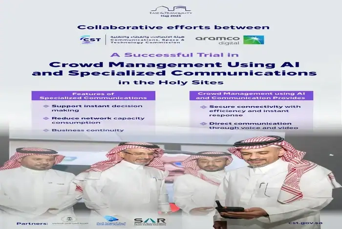 CST, Aramco Digital Launch AI-Powered Crowd Management Trial at Holy Sites