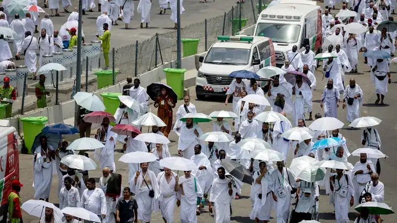 Five Hajj Pilgrims Treated for Heat Exhaustion: Health Min.