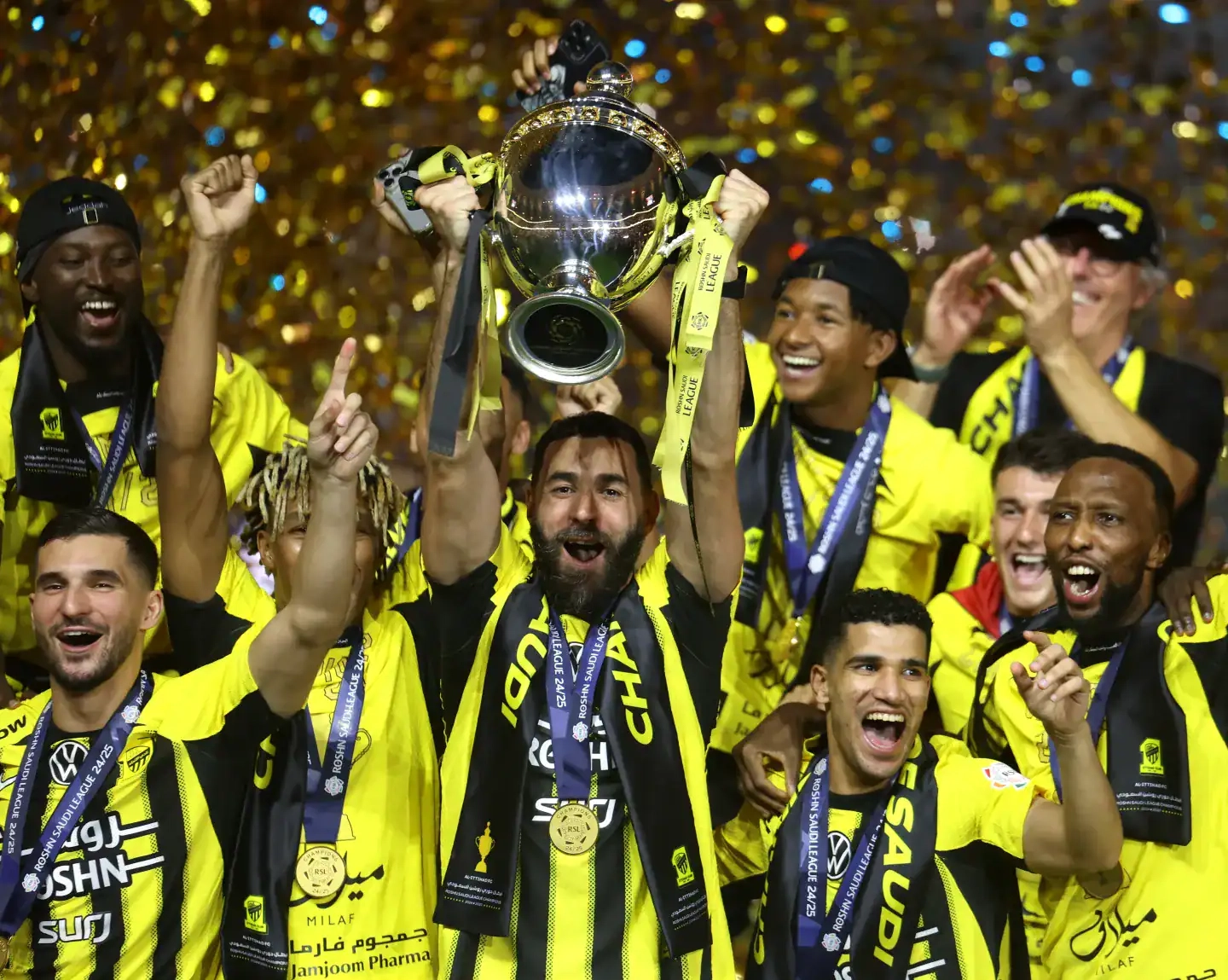 Benzema's Brilliance Secures Al-Ittihad's Historic King's Cup Victory