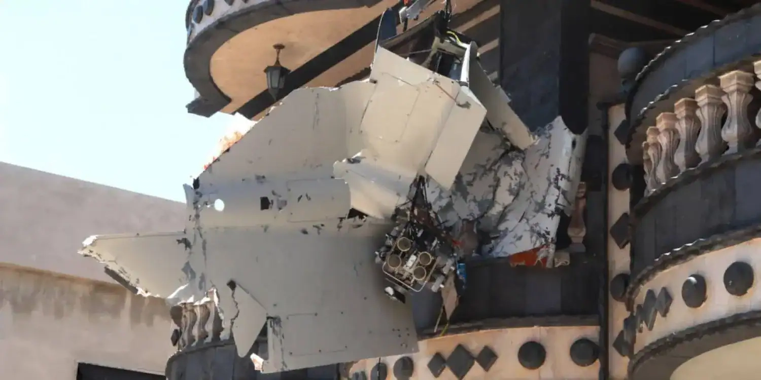 Iranian Missiles Crash into Syrian Houses, Causing Material Damage
