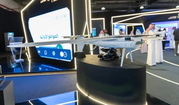 Ministry of Interior Unveils AI-Driven Drone at Hajj Media Hub Exhibition