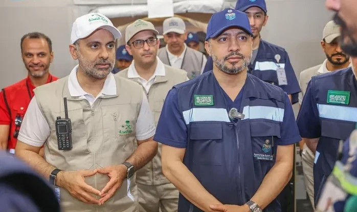 Health Minister Inspects Arafat Field Hospital Ahead of Hajj Rituals