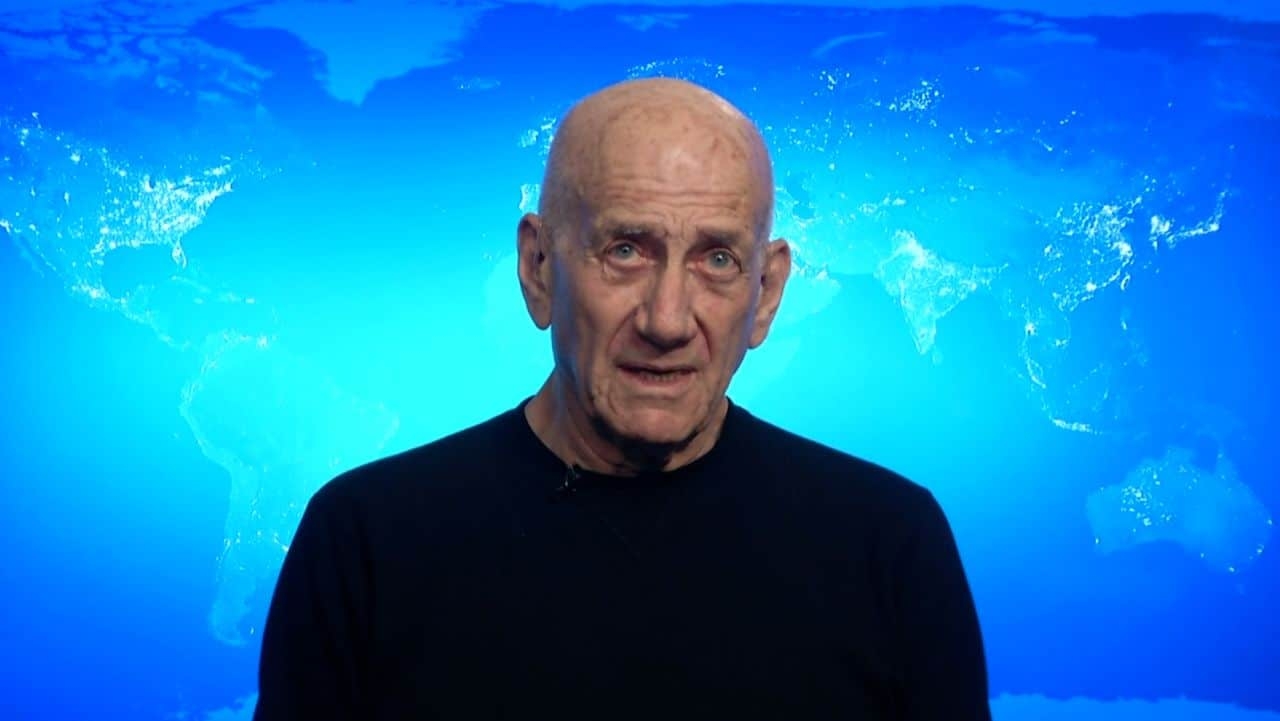 Former Israeli PM Olmert Denounces Gaza Conflict: "What is it if not a war crime?"