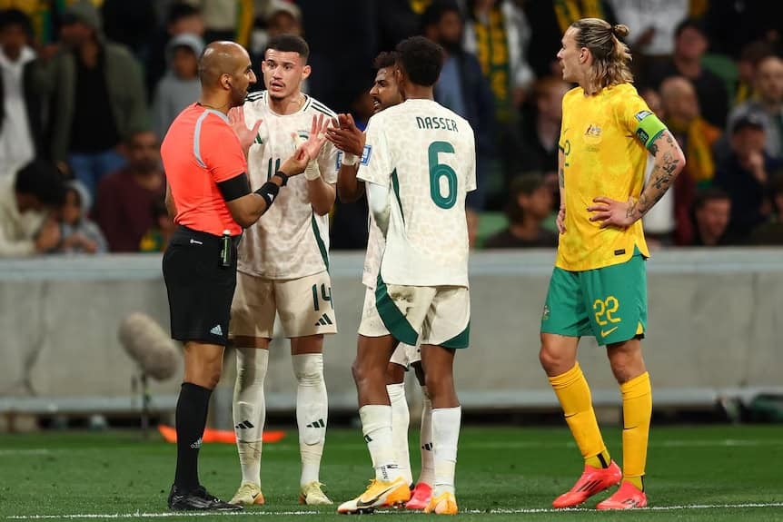 Live Action: Saudi Arabia v Australia (AFC 2026 World Cup qualifier)