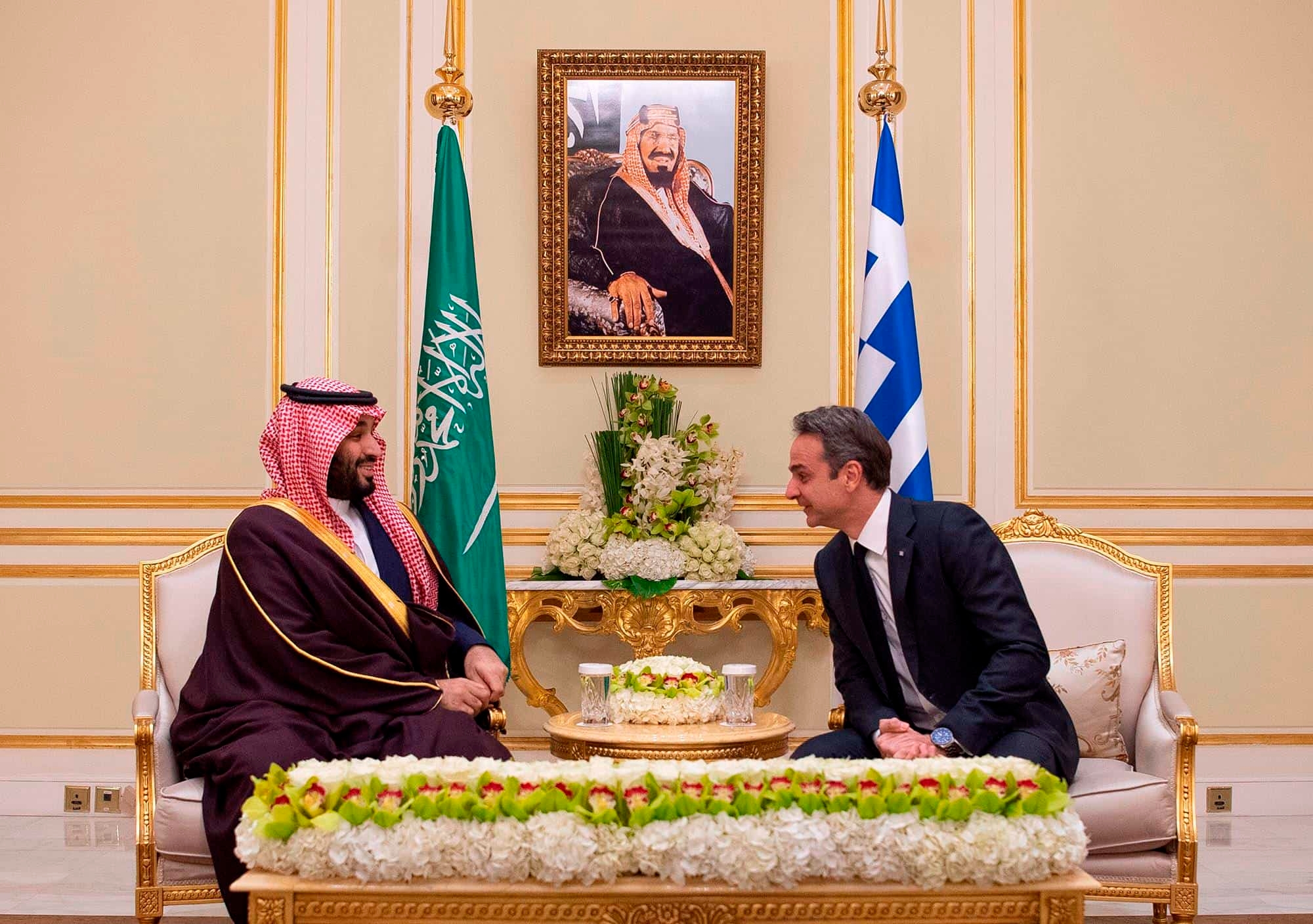 Saudi Crown Prince, Greek PM Urge for Regional De-escalation