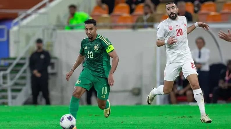 LIVE: Bahrain vs Saudi Arabia (AFC 2026 World Cup qualifier)