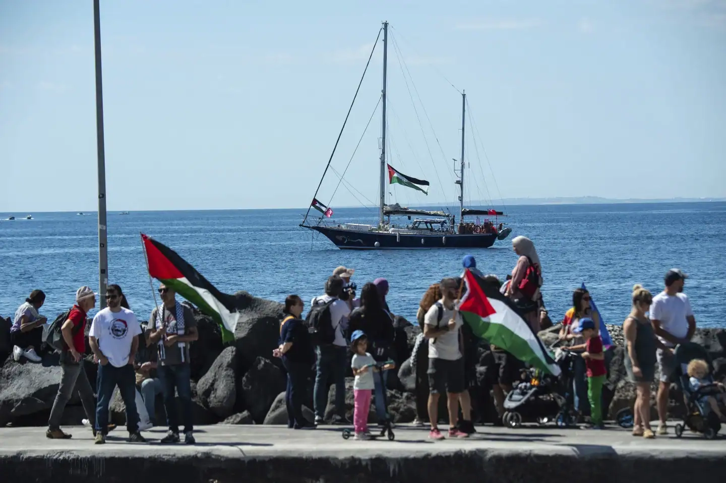 Aid Ship Sails to Gaza with Greta Thunberg on Board