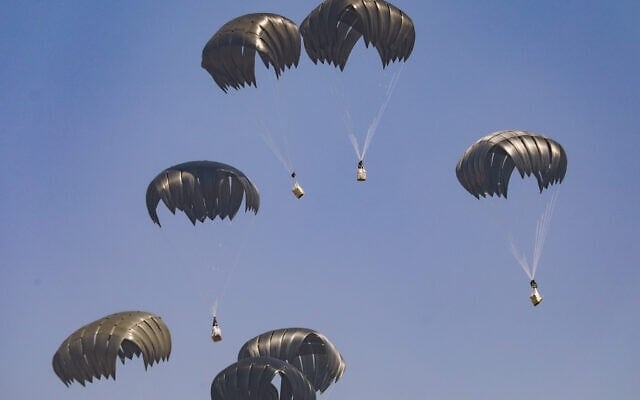 Spain to Airdrop 12 Tons of Food into Gaza, Joining Regional Relief Effort