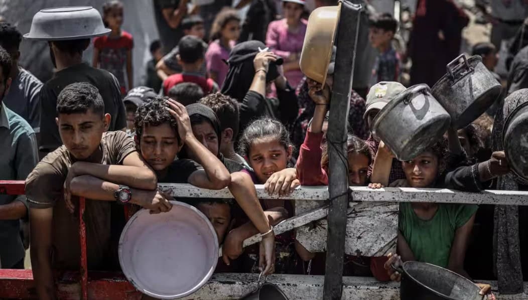 Israeli Strikes Kill 30 as Trump Acknowledges Starvation in Gaza