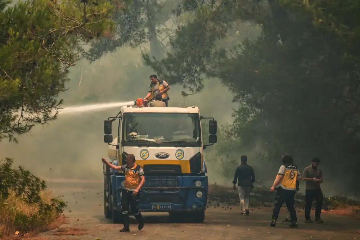 Wildfires Erupt across Syrian Coast, Pose Threat to New Government