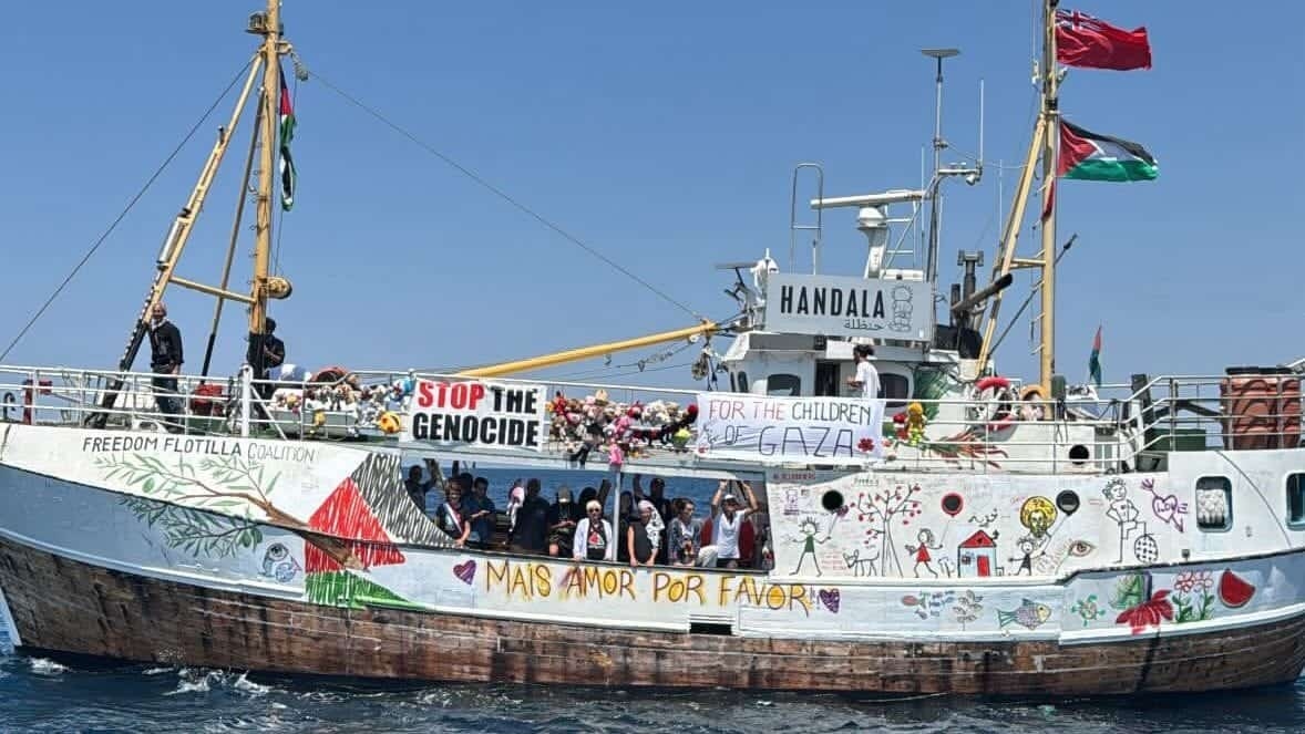 Israeli Forces Seize Activist Boat Handala, Detain Crew in Ashdod