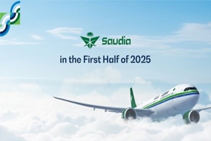 Saudia Transports Over 17.5 Million Guests in First Half of 2025