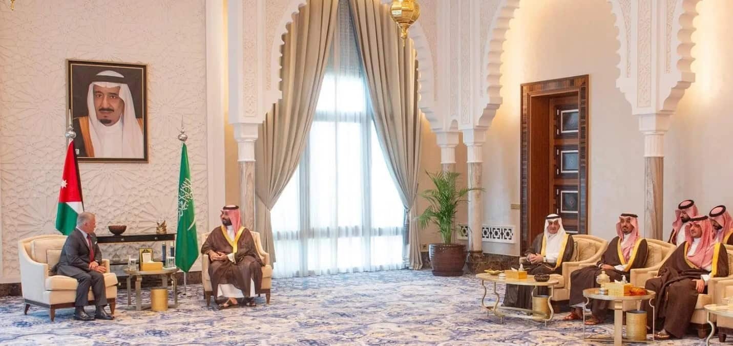 Saudi Crown Prince, King of Jordan Discuss Bilateral Relations and Regional Issues