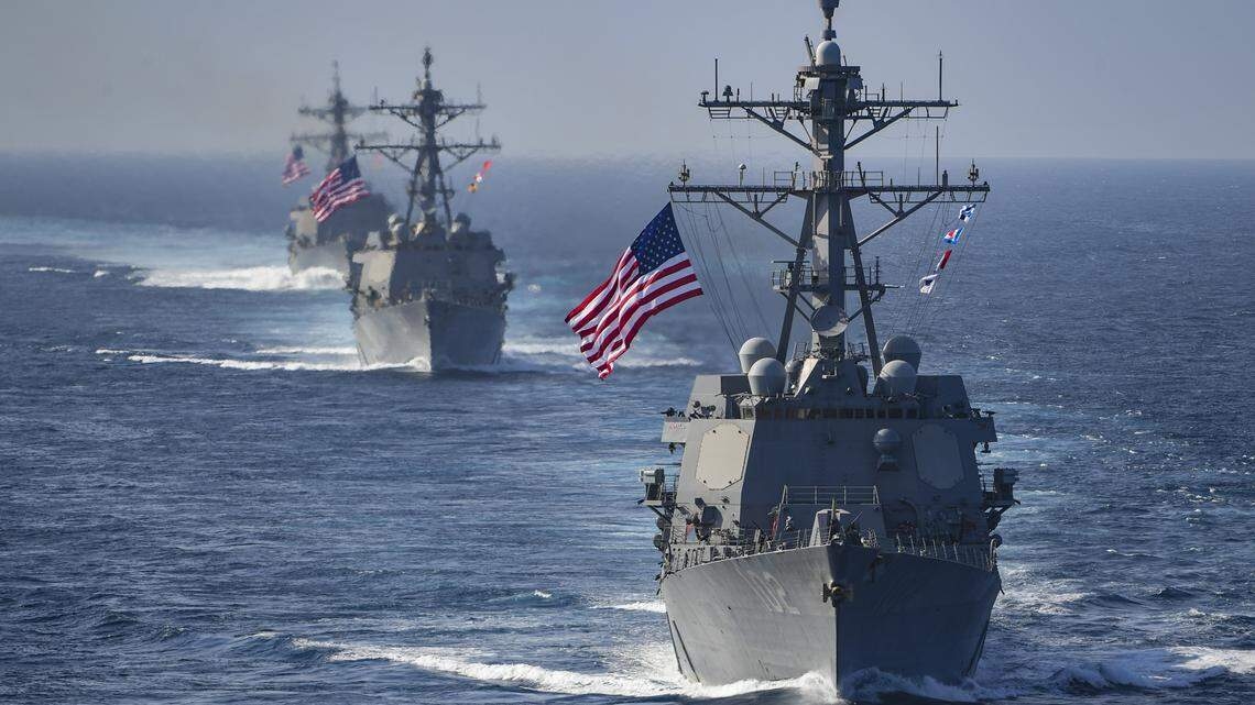 US Deploys Three Warships Near Venezuela Amid Rising Tensions