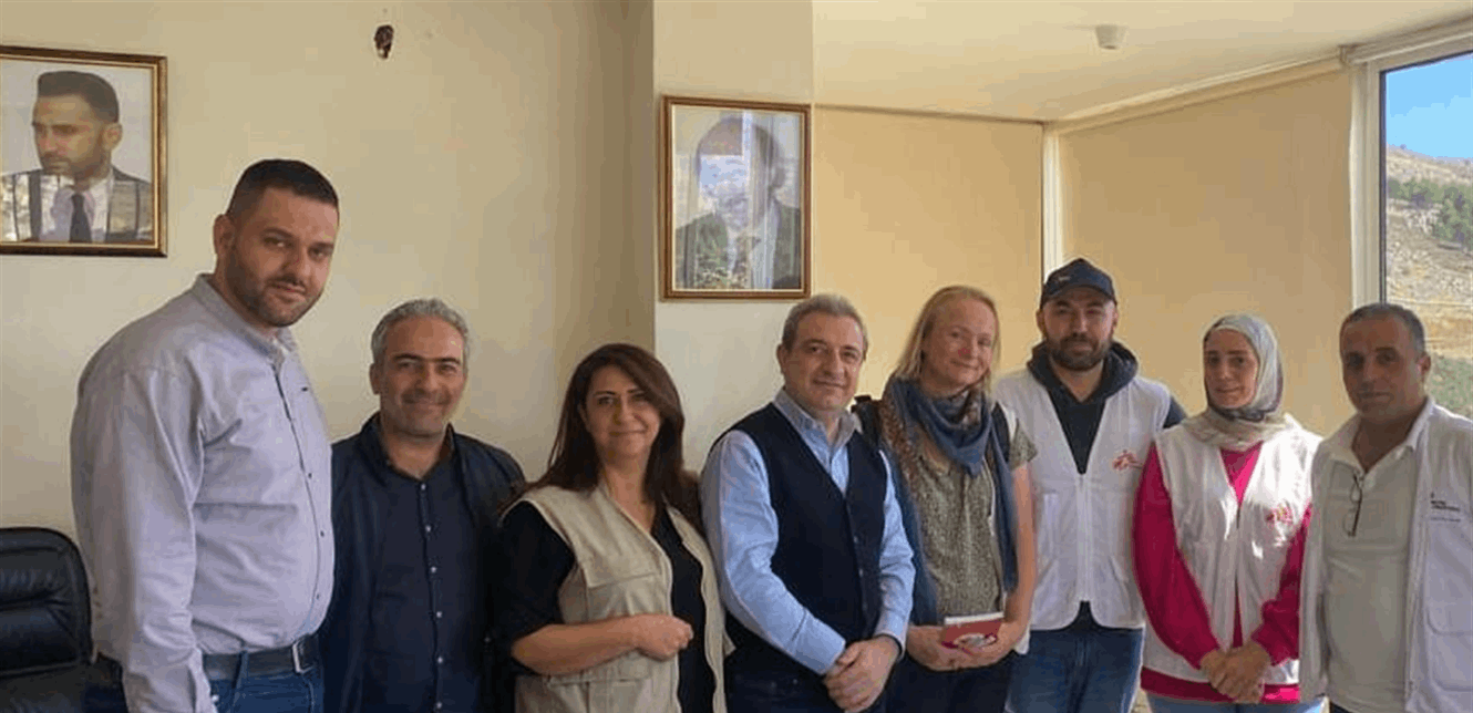 جولة لأطباء بلا حدود في راشيا وحاصبيا لتفقد أوضاع النازحين