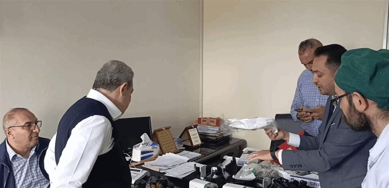 أبو فاعور يتفقد التحضيرات لإنشاء قسم جديد في مستشفى راشيا