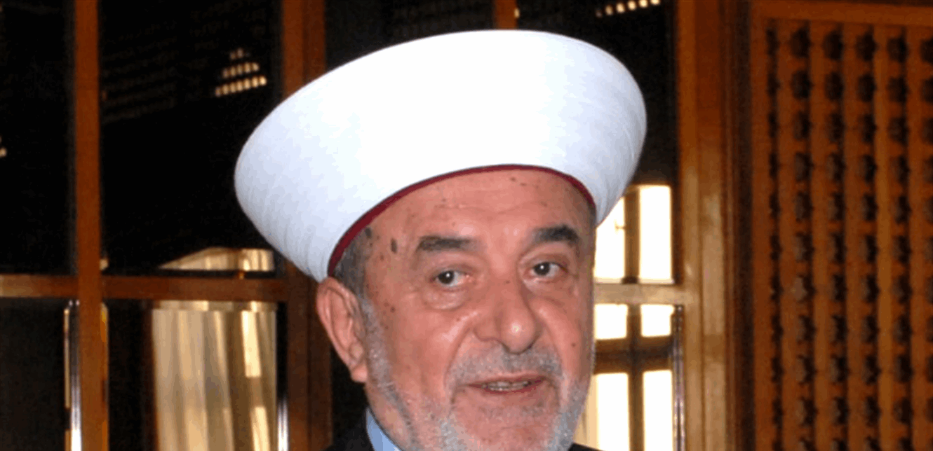 المفتي سوسان ادى صلاة الفطر في مسجد الحريري