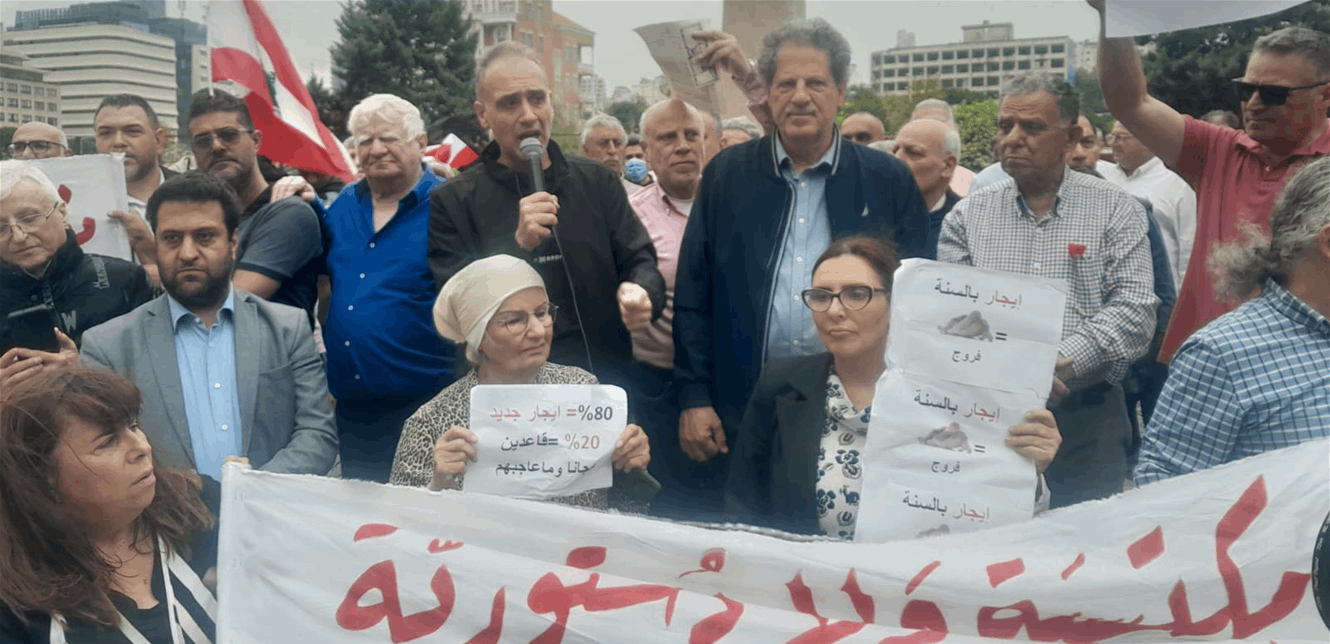 اعتصام لنقابة مالكي العقارات المؤجرة.. ونداء إلى مجلس النواب