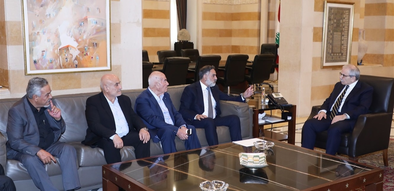 سلام استقبل وفداً من العشائر العربية في خلدة والسعديات
