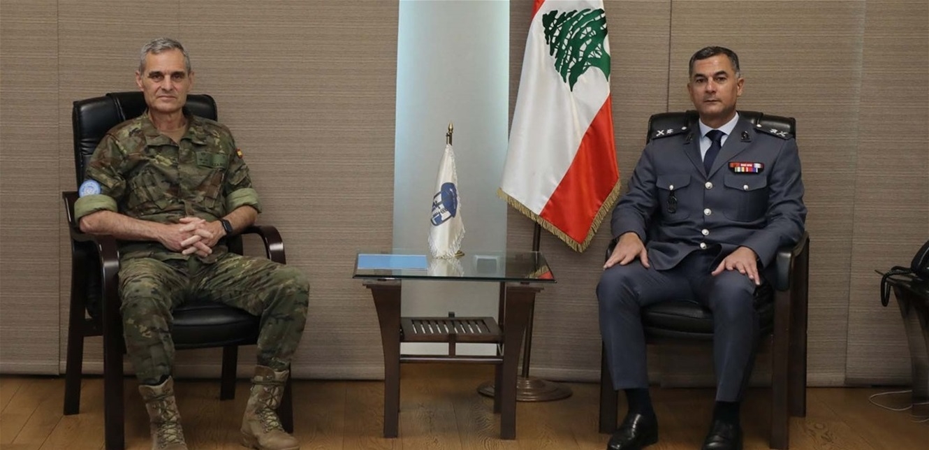 اللواء عبدالله استقبل قائد قوّة الأمم المتّحدة المؤقتة في لبنان