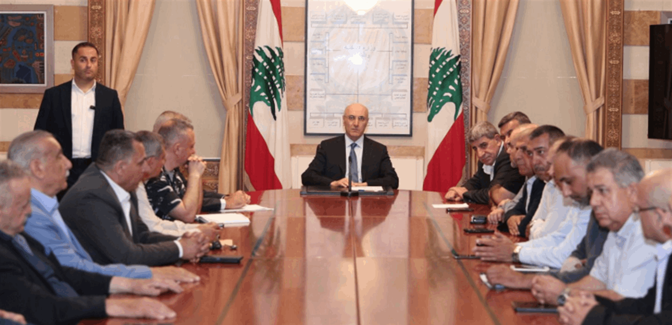 وزير الداخلية يستقبل الجميل والبعريني ويبحث مطالب النقل البري