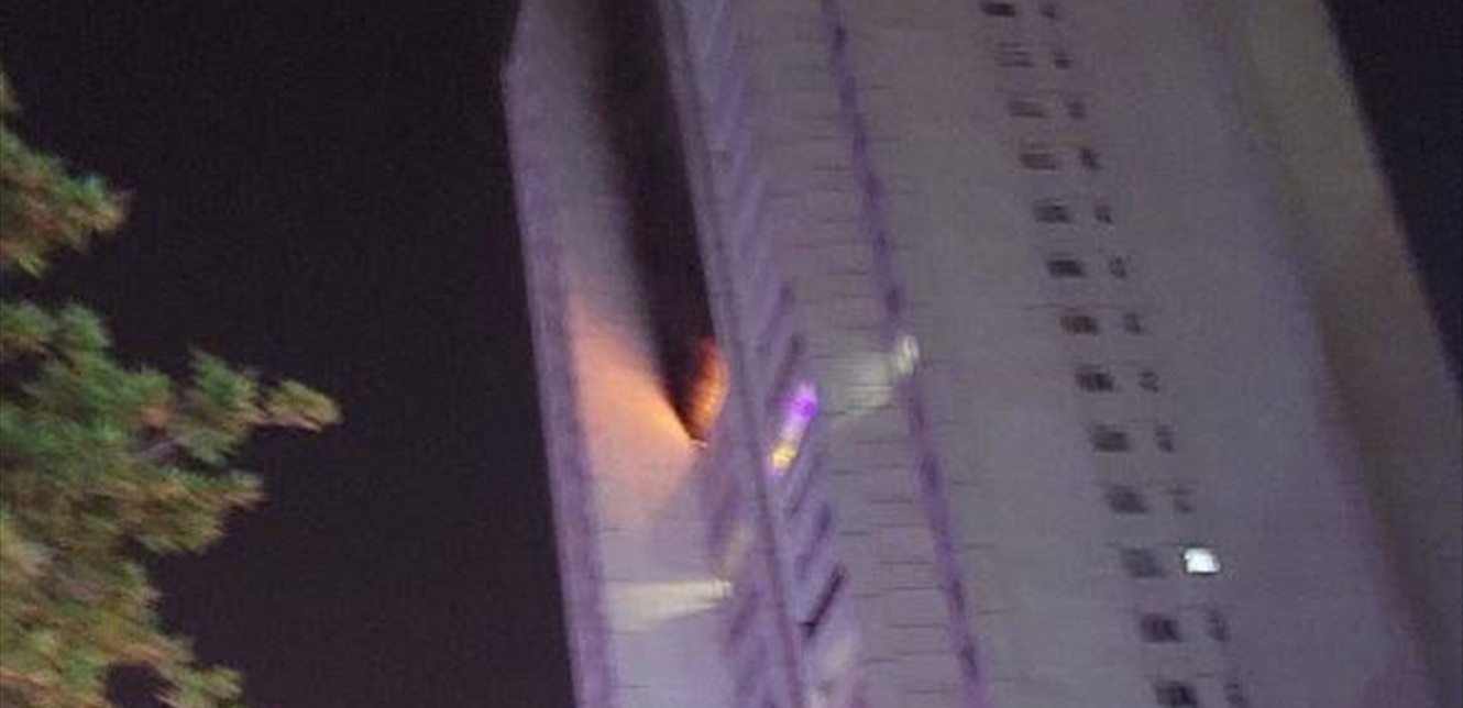 بالفيديو والصور.. استهداف شقة سكنية في طهران!