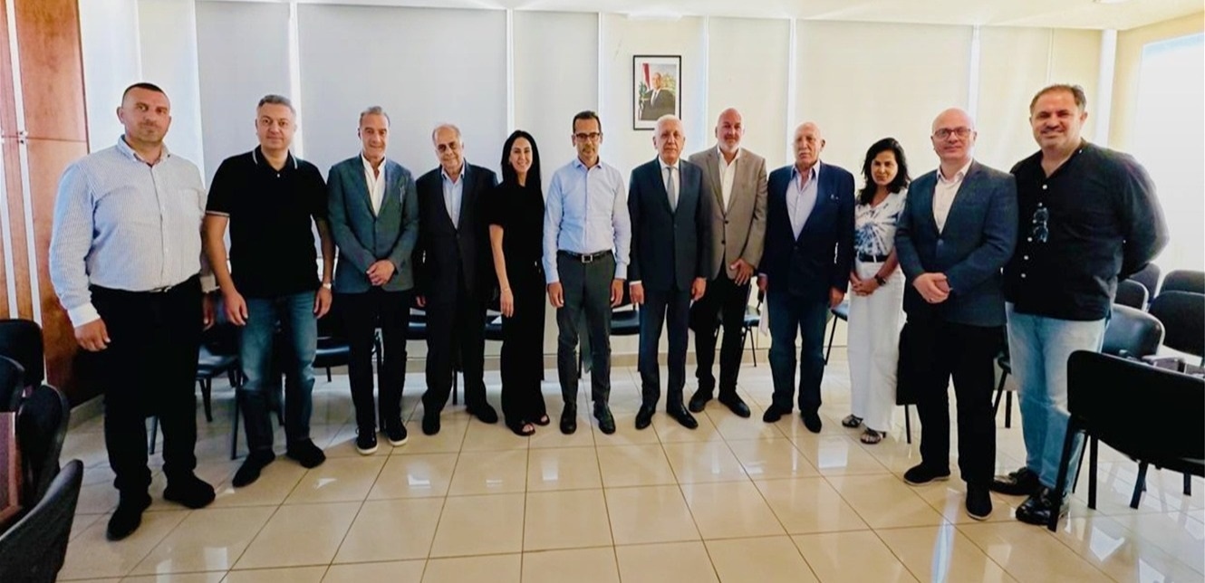 المجلس الجديد لنقابة المستشفيات استقبل المهنئين