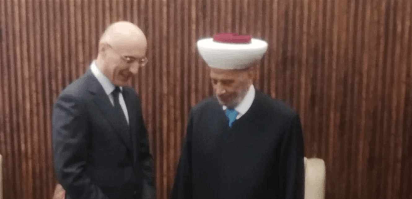 المفتي دريان ووزير الداخلية عرضا الاوضاع